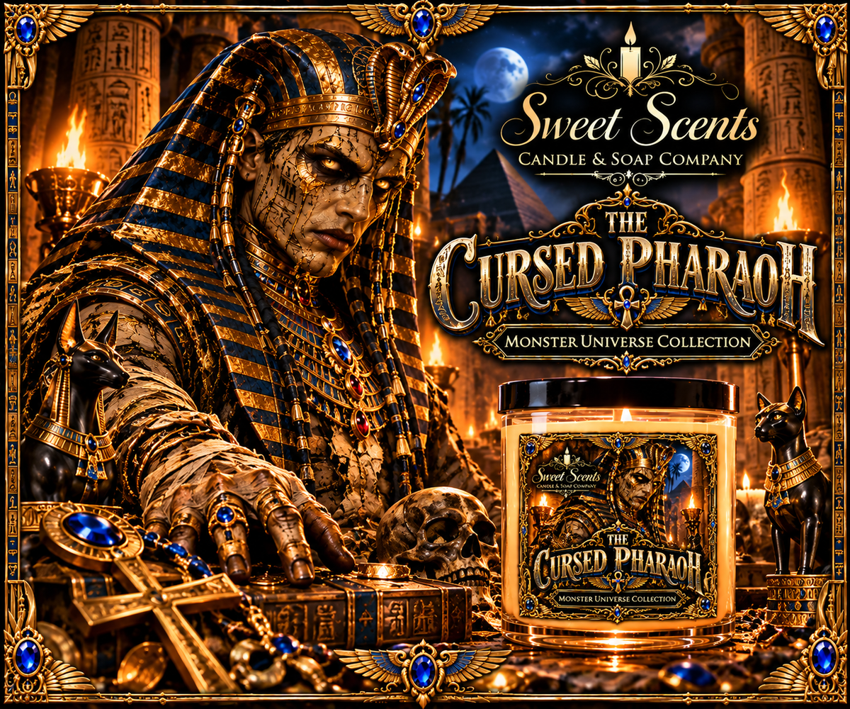 The Cursed Pharaoh Monster Universe Candle