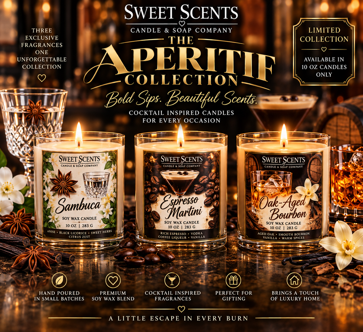 Candle: The Aperitif Collection