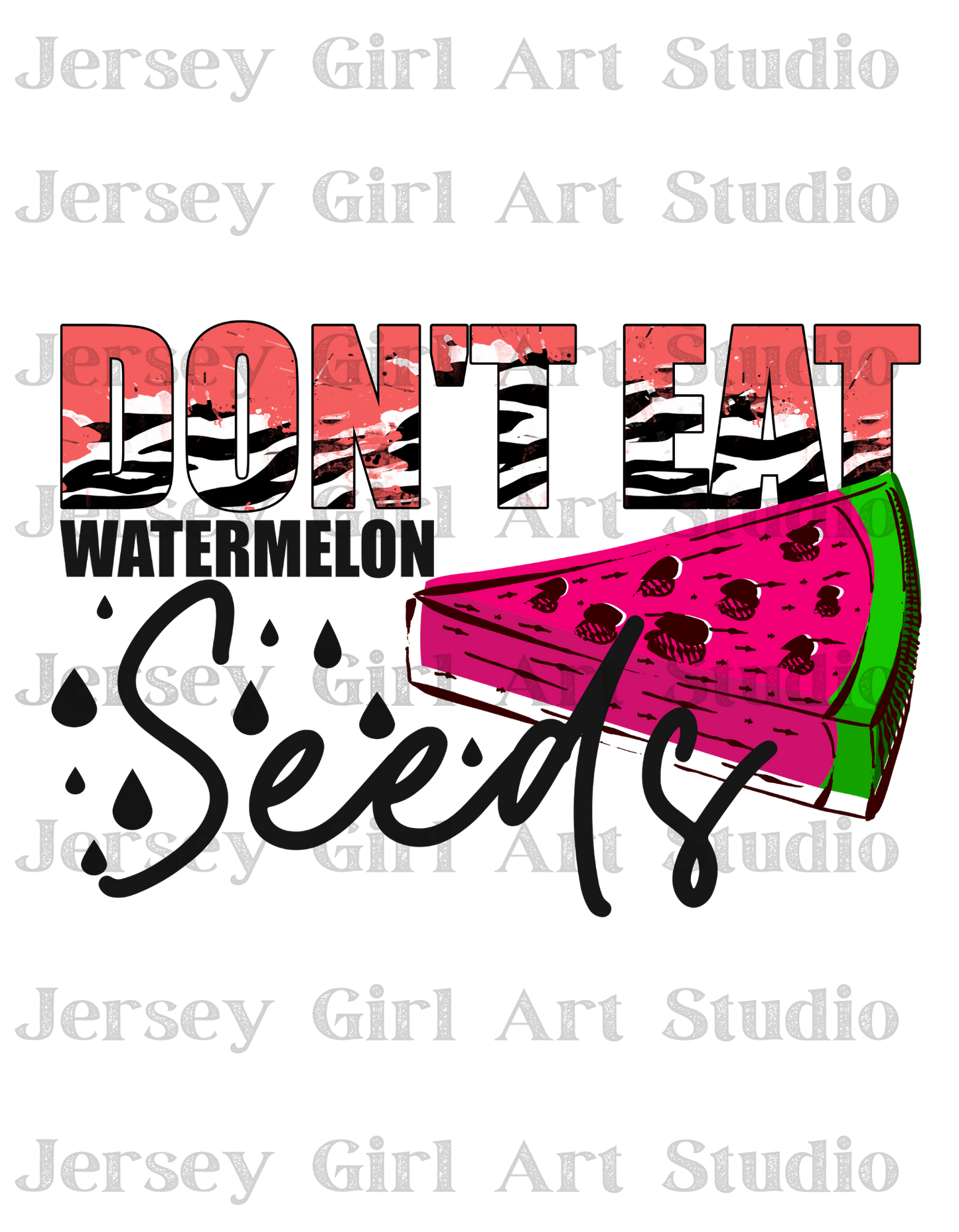 ST- Watermelon Seeds Sublimation Transfer