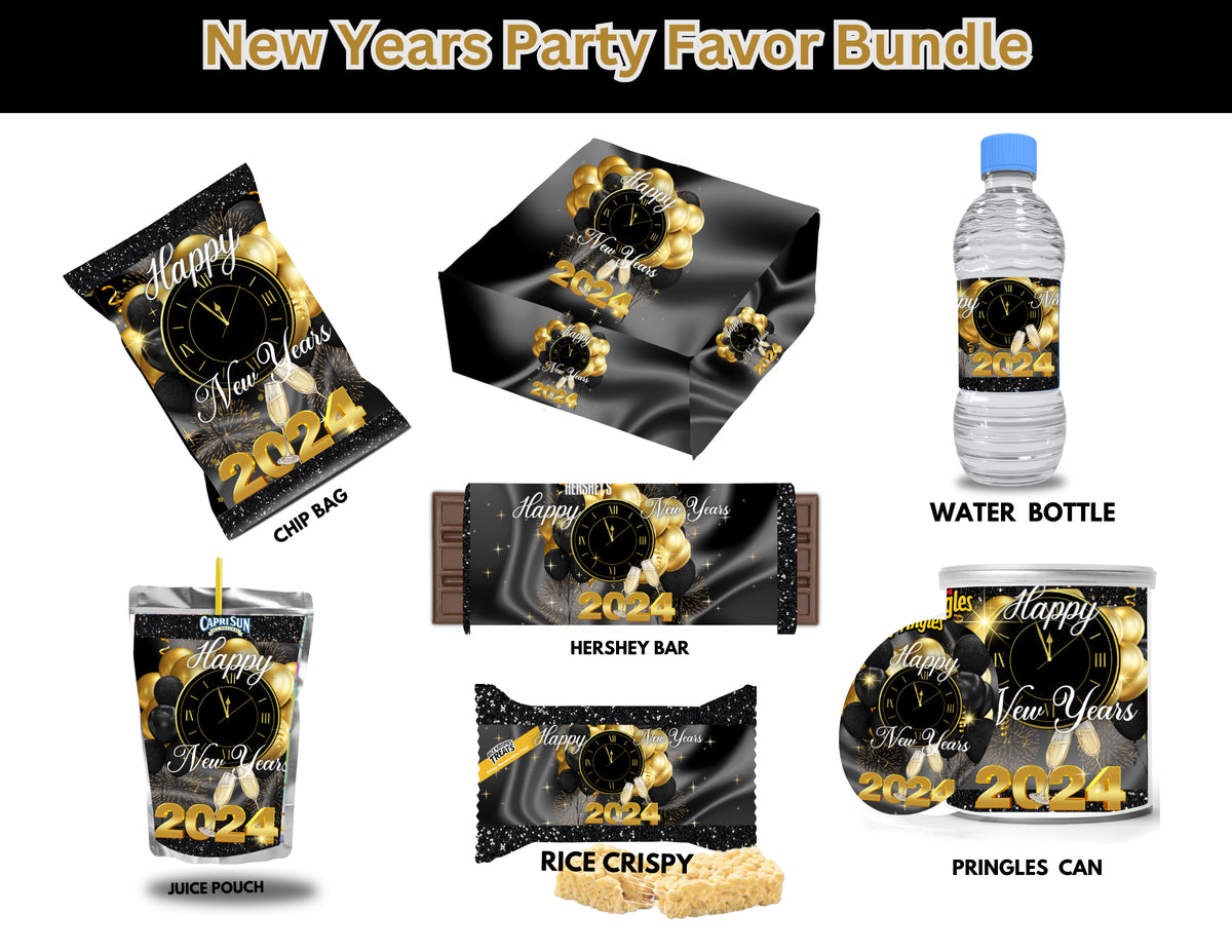 New Year's Eve Party Favor Digital Bundle