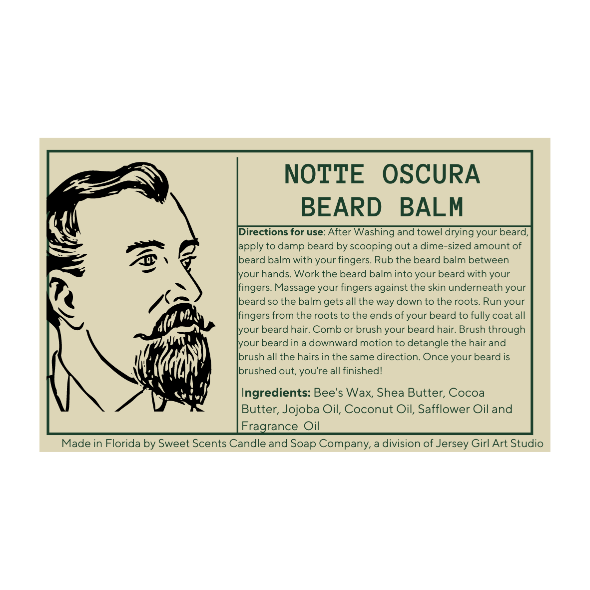 Bath & Body: Beard Balm - Notte Oscura