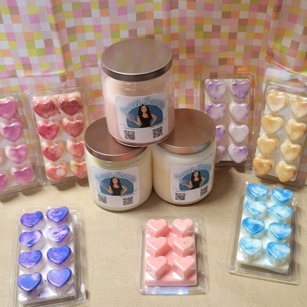 Candle: 4 oz Soy Candle- Hydrangea
