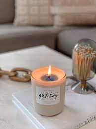 Gender Reveal Candle