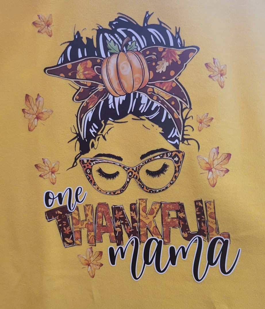 TS - One Thankful Mama  Tee Shirt