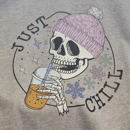 TS - Long Sleeve Just Chill Tee Shirt