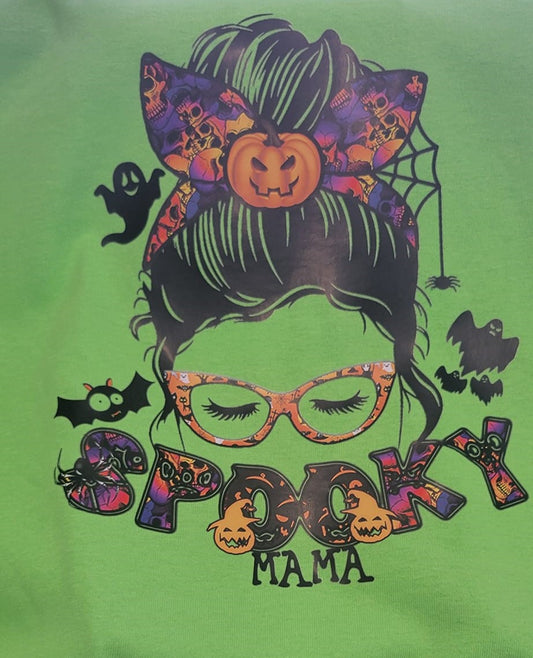 TS - Spooky Mama  Tee Shirt
