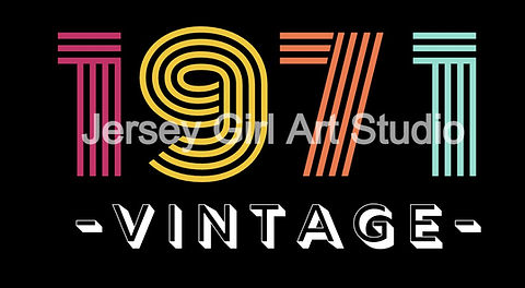 ST- Vintage 1971 Sublimation Transfer