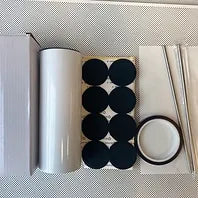 Case of 25 -  20 oz White Sublimation Tumblers