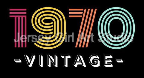 ST- Vintage 1970 Sublimation Transfer