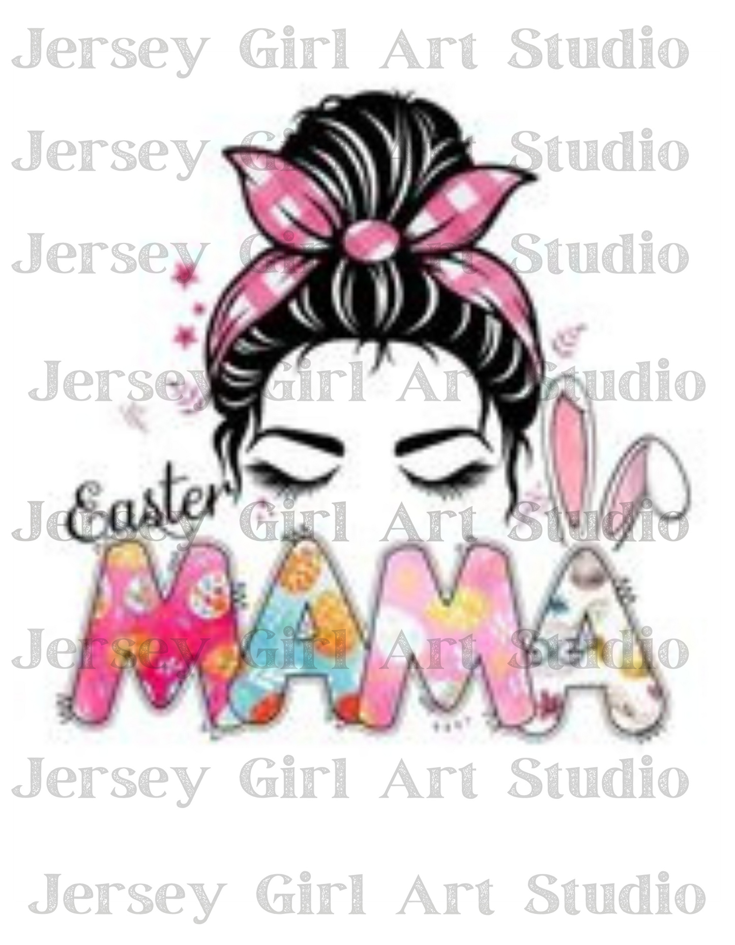 ST- Easter Mama Sublimation Transfer