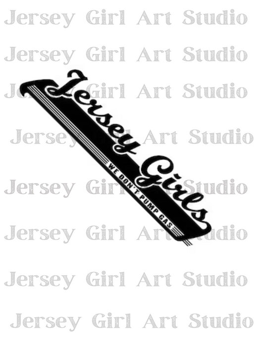 ST- Jersey Girl 1 Sublimation Transfer