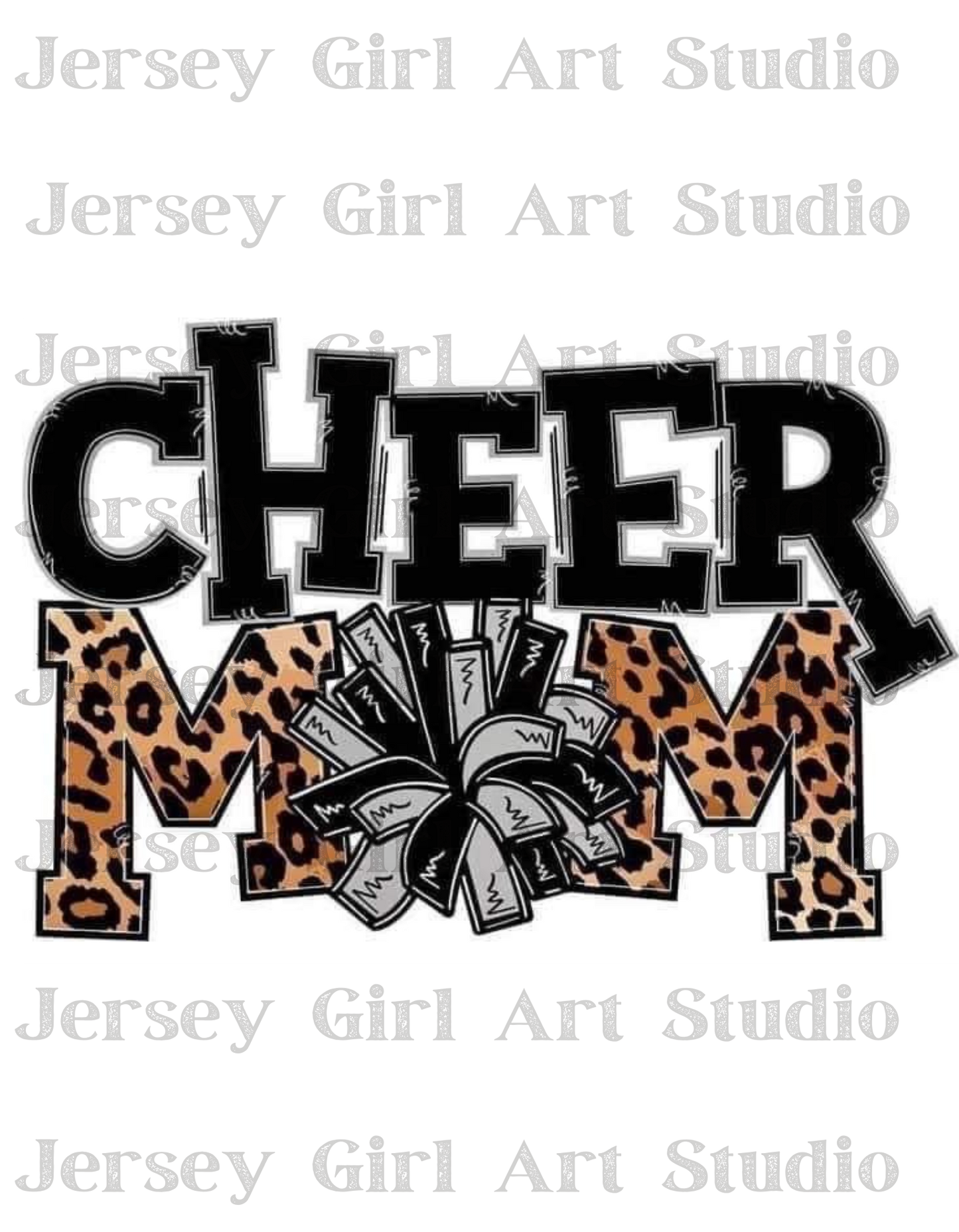 ST- Cheer Mom 1 Sublimation Transfer