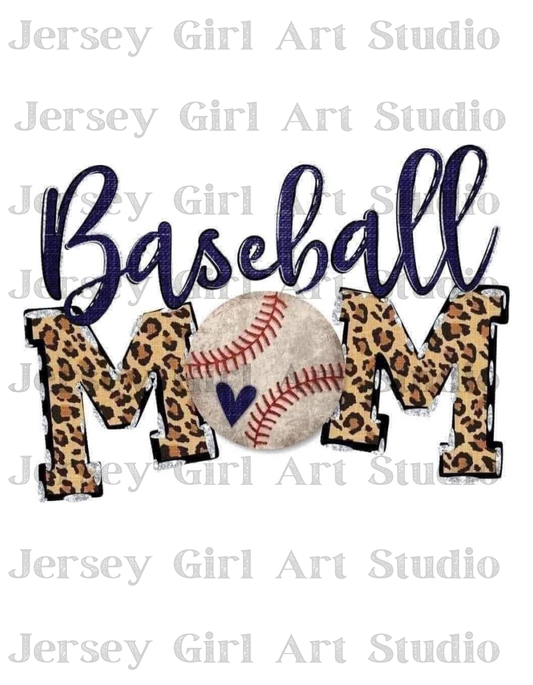 ST- Baseball Mom 2 Sublimation Transfer